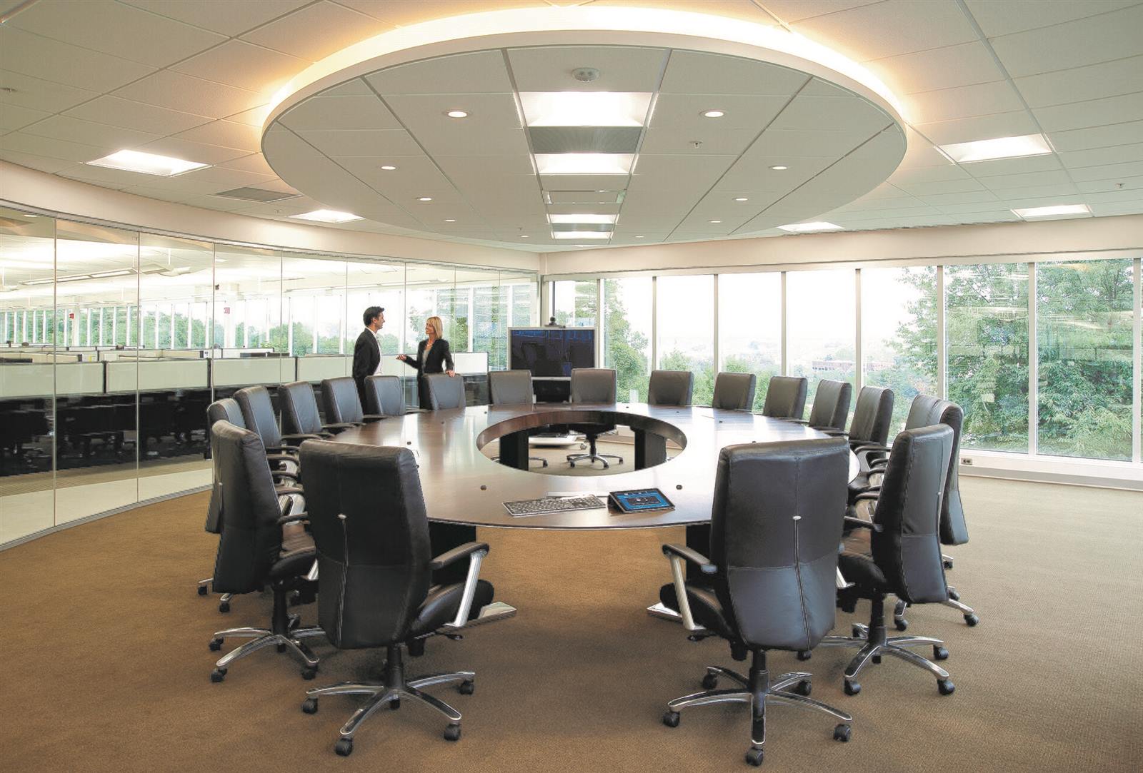 Executive boardroom meeting