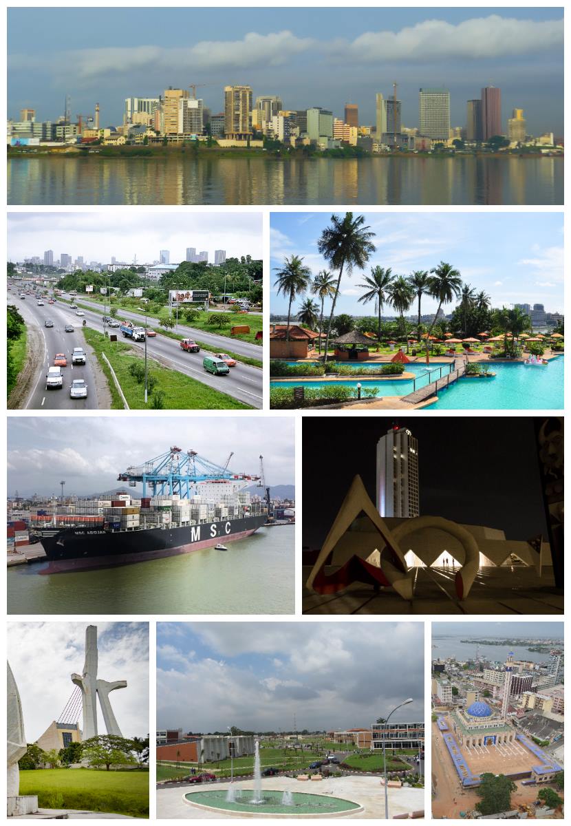 City view of Abidjan, Ivory Coast